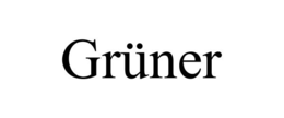 GRÜNER trademark
