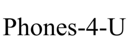 PHONES-4-U trademark