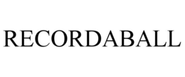 RECORDABALL trademark