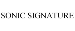 SONIC SIGNATURE trademark