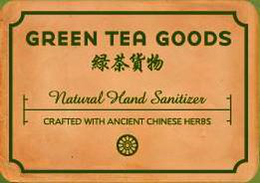 GREEN TEA GOODS NATURAL HAND SANITIZER CRAFTED WITH ANCIENT CHINESE HERBS trademark