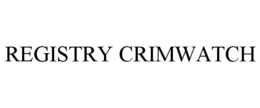 REGISTRY CRIMWATCH trademark