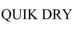 QUIK DRY trademark