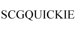 SCGQUICKIE trademark