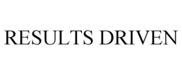 RESULTS DRIVEN trademark