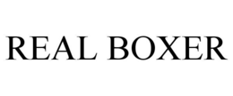 REAL BOXER trademark