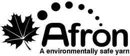 AFRON A ENVIRONMENTALLY SAFE YARN trademark