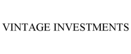 VINTAGE INVESTMENTS trademark
