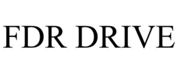 FDR DRIVE trademark