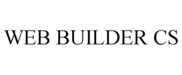 WEB BUILDER CS trademark