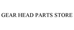 GEAR HEAD PARTS STORE trademark