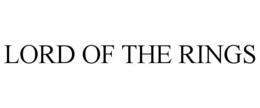 LORD OF THE RINGS trademark