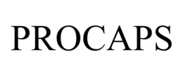 PROCAPS trademark