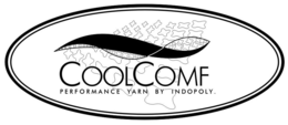 COOLCOMF PERFORMANCE YARN BY INDOPOLY. trademark