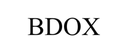 BDOX trademark