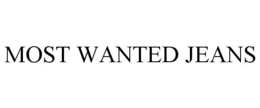 MOST WANTED JEANS trademark