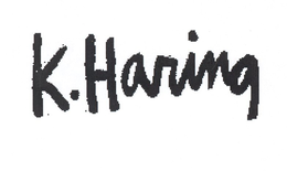 K. HARING trademark