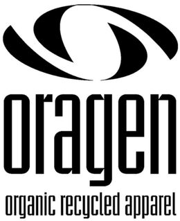 O ORAGEN ORGANIC RECYCLED APPAREL trademark