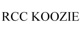 RCC KOOZIE trademark