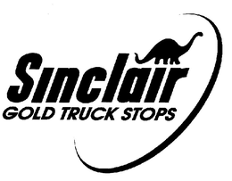 SINCLAIR GOLD TRUCK STOPS trademark