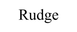 RUDGE trademark
