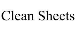CLEAN SHEETS trademark