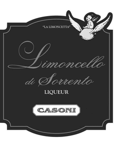 "LA LIMONCETTA" LIMONCELLO DI SORRENTO LIQUEUR CASONI trademark