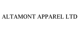 ALTAMONT APPAREL LTD trademark