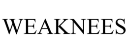 WEAKNEES trademark