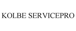 KOLBE SERVICEPRO trademark