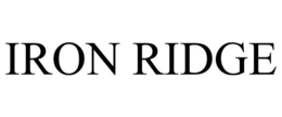 IRON RIDGE trademark