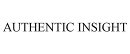 AUTHENTIC INSIGHT trademark
