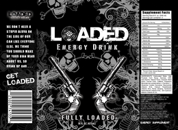 LOADED ENERGY DRINK trademark