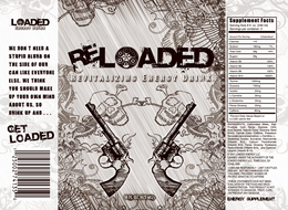 RELOADED ENERGY DRINK trademark