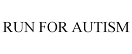 RUN FOR AUTISM trademark