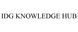 IDG KNOWLEDGE HUB trademark