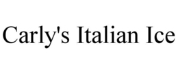 CARLY'S ITALIAN ICE trademark