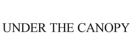 UNDER THE CANOPY trademark