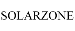 SOLARZONE trademark