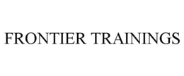 FRONTIER TRAININGS trademark