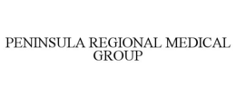 PENINSULA REGIONAL MEDICAL GROUP trademark