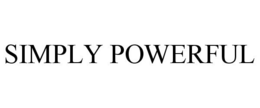 SIMPLY POWERFUL trademark