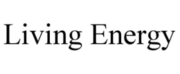LIVING ENERGY trademark