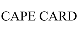 CAPE CARD trademark