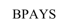 BPAYS trademark