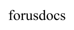 FORUSDOCS trademark