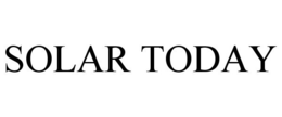 SOLAR TODAY trademark
