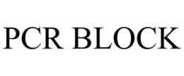 PCR BLOCK trademark