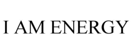 I AM ENERGY trademark