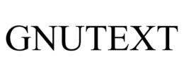 GNUTEXT trademark
